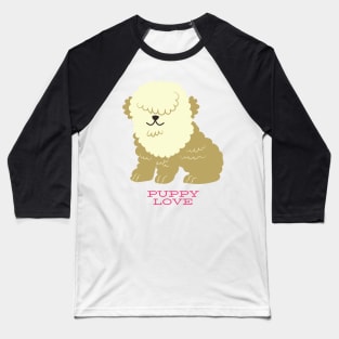 Valentine's Day Puppy Love Cute Gift for Dog Lovers Baseball T-Shirt